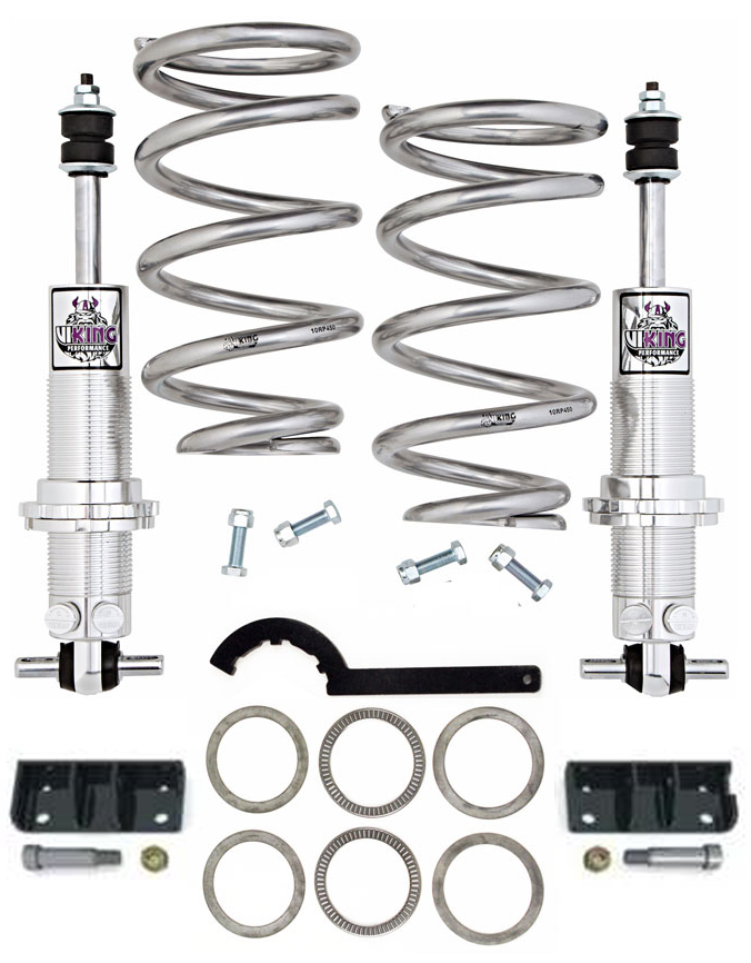 1964 1/2-1970 Mustang Vector Series Front Coilover Conversion with Double Adjustable Shocks