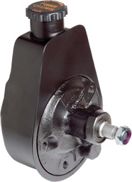 [910-85303] Power Steering Pump; Saginaw Self Contained; Painted Black; GM Pressure