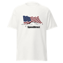 USA Corvette Silhouette T-Shirt (White)