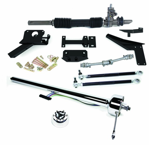1953-1962 Corvette Steeroids Rack & Pinion Conversion Kit with Column, Manual Steering