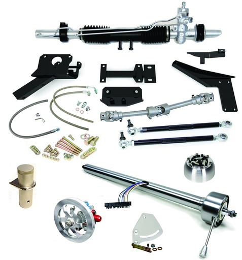 1953-1962 Corvette Steeroids Rack & Pinion Conversion Kit with Column, Power Steering