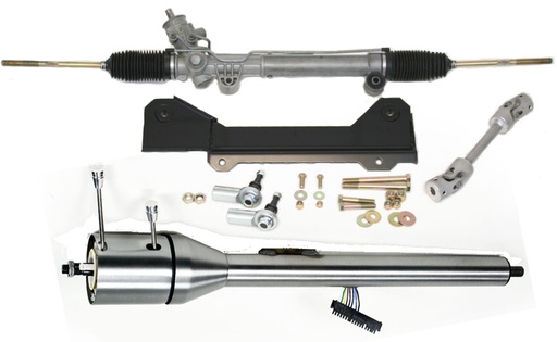 1967-1969 Camaro/Firebird Steeroids Rack & Pinion Conversion Kit with Column, Manual Steering