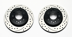 [780-42586] Wilwood Rear Drilled & Slotted Rotors