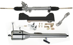 1967-1969 Camaro/Firebird Steeroids Rack &amp; Pinion Conversion Kit with Column, Manual Steering